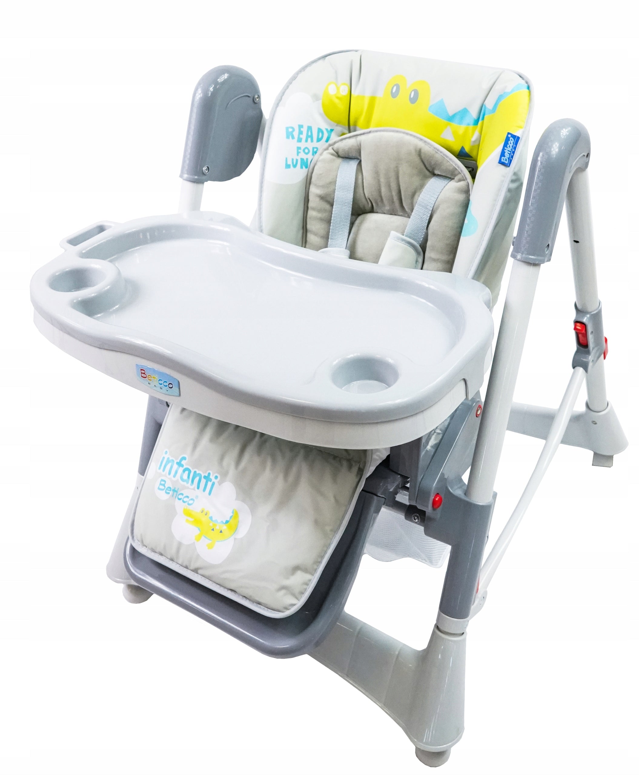 HIGHCHAIR FOR CHILDREN TRAY SEAT FOLDING FOOTREST BELTS 4IN1 EAN (GTIN) 5905261791030