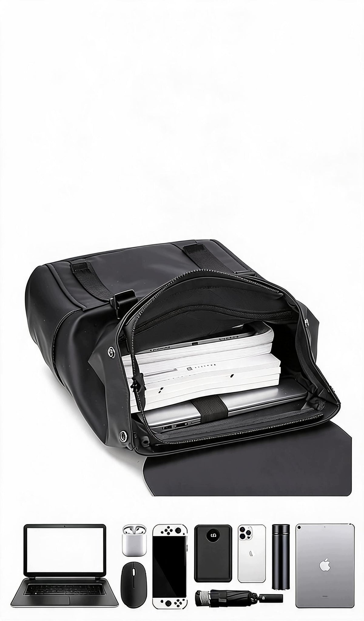 HIKING BACKPACK HEIGHT COMFORTABLE 46x39x15cm LARGE UP TO 15.6 INCH LAPTOP Packaging status original