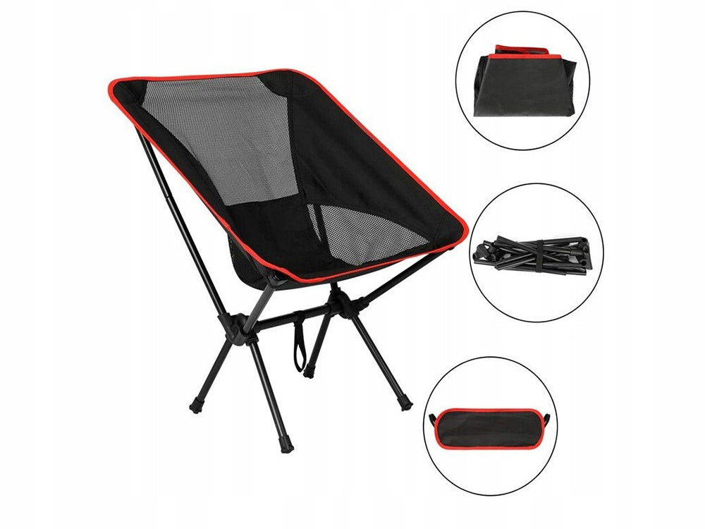 HIKING CHAIR FISHING CAMPING FOLDING FISHING CHAIR LARGE POUCH Manufacturer code 01675