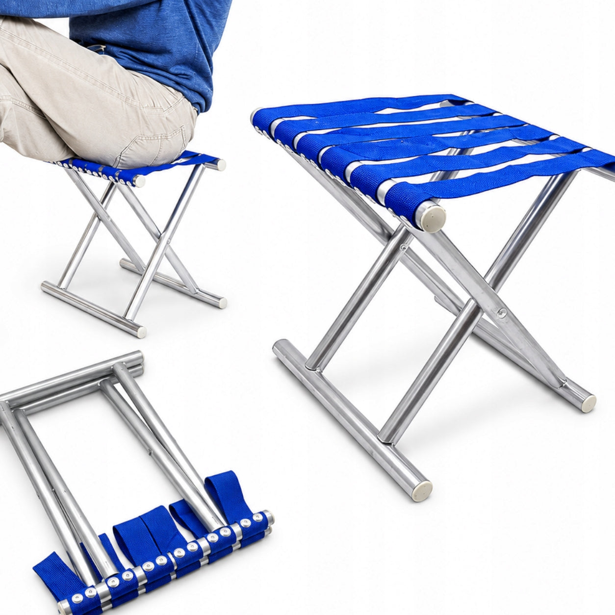 HIKING CHAIR FISHING CHAIR STOOL FOLDING PORTABLE Manufacturer code CD261 - KRZESŁO