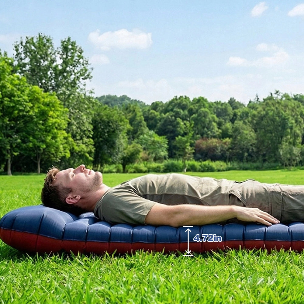HIKING MATTRESS INFLATABLE SINGLE PERSON TREKKING LIGHTWEIGHT PORTABLE Packaging status original