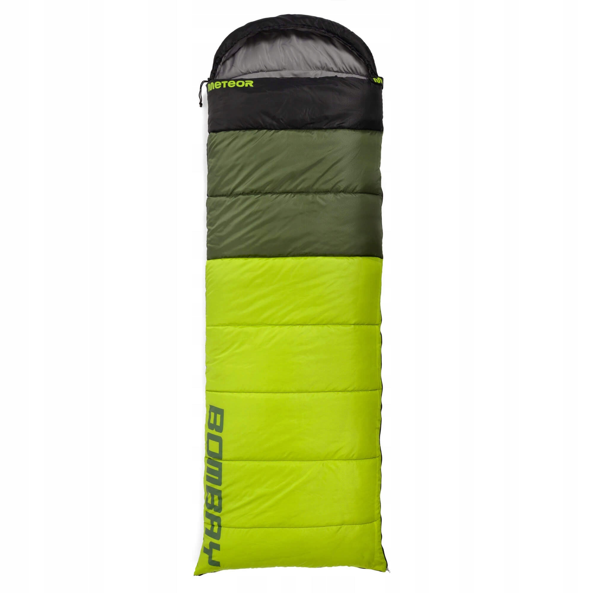 HIKING SLEEPING BAG FOR TENT QUILT WITH HOOD LIGHT METEOR 220x75 LEFT Manufacturer code 17371