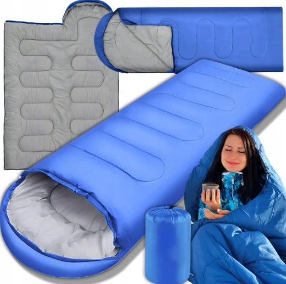 HIKING SLEEPING BAG MILITARY DUVET HOOD MUMMY WARM WINTER COVER Packaging status original