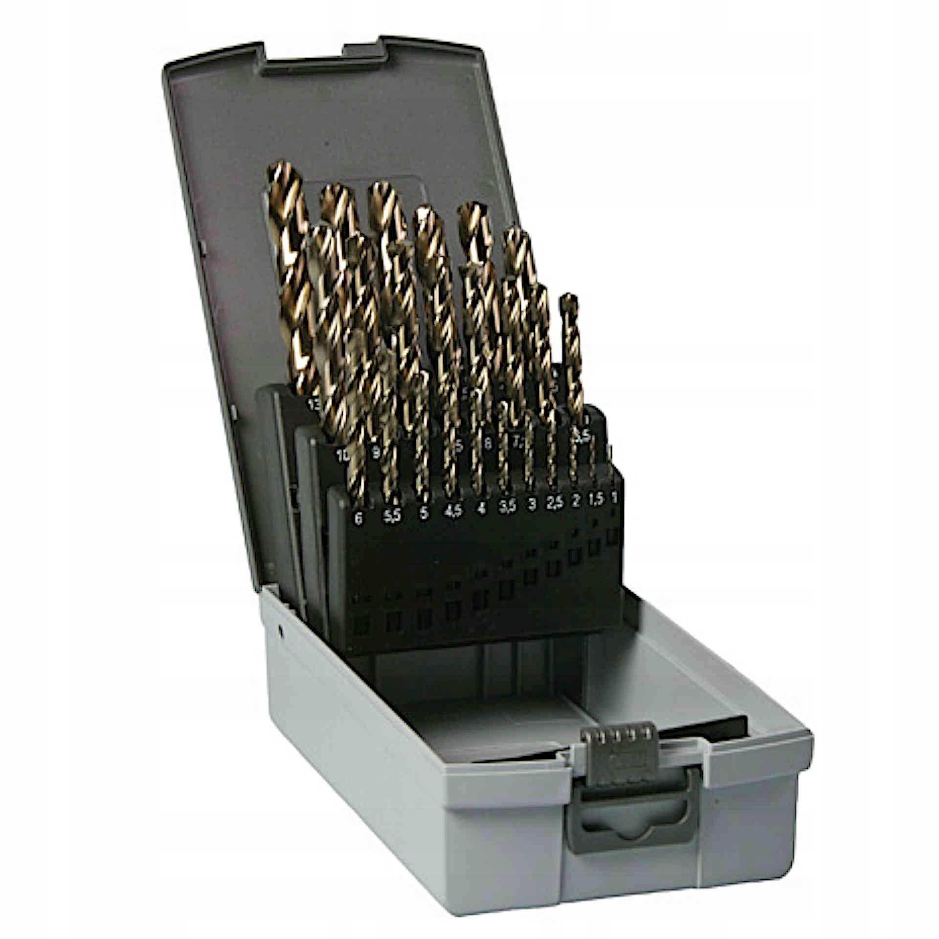 HIKOKI HSS-Co DIN METAL DRILL BIT SET 338 25pcs 1-13mmx0,5 mm 780699