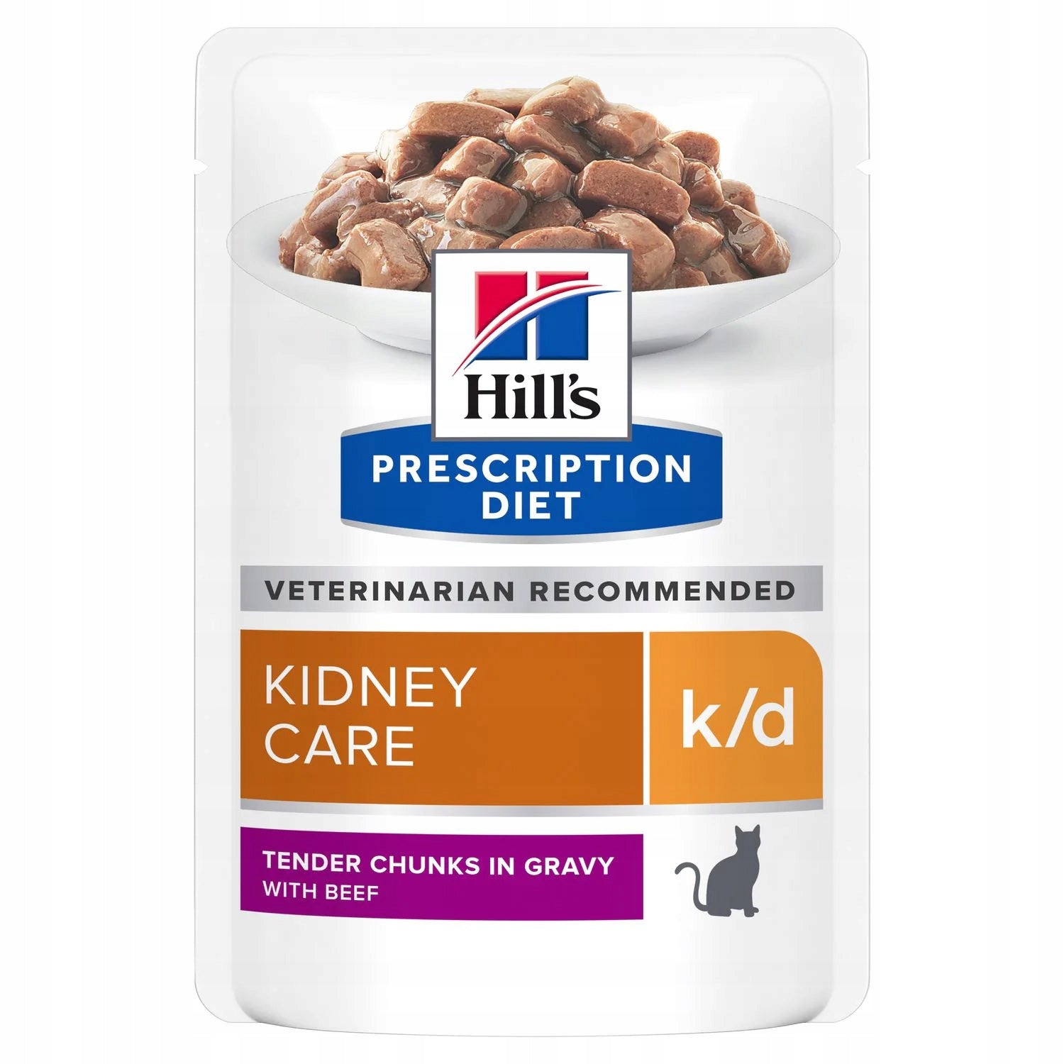 HILL'S PD FELINE K/D Kidney Care sachet Beef 85g