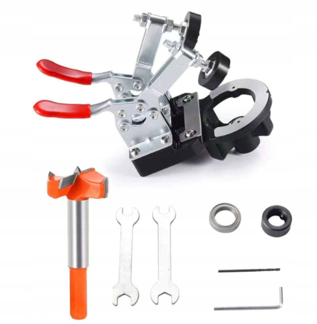 HINGE HOLE DRILLING TEMPLATE CAN CUTTER HINGE MARKER 35 Purpose aluminum
