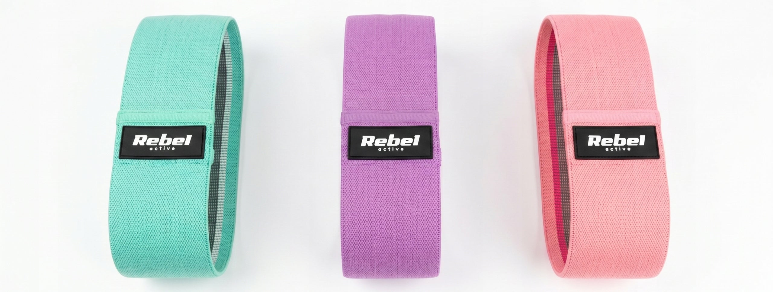 HIP BAND RESISTANCE EXERCISE RUBBER SET OF 3 27-55KG FITNESS PILATES Packaging status original