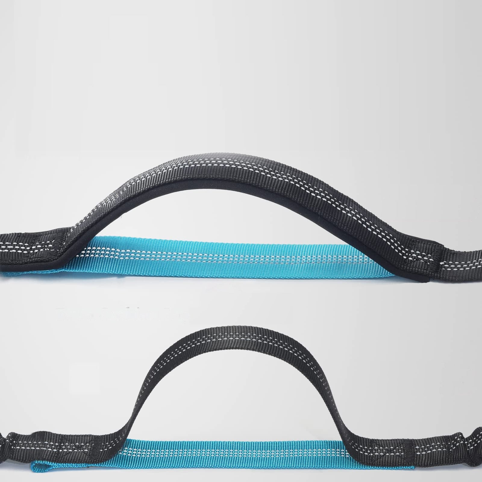 HIP trekking belt with running shock absorber with Dog elastic leash Brand no brand