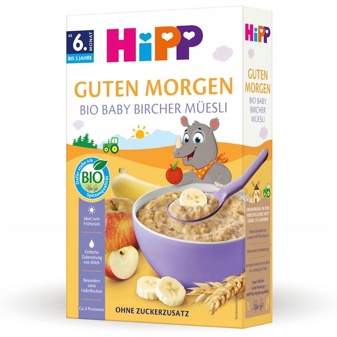 HIPP BIO PORRIDGE FIRST FRUIT MUESLI WITHOUT MILK250g 6m BIRCHER