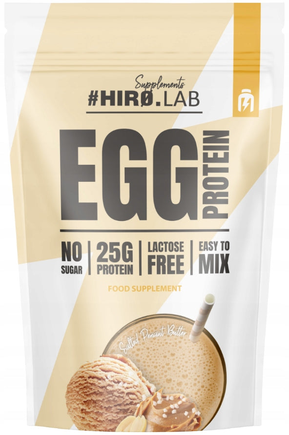 HIRO.LAB Egg Protein LACTOSE FREE Salty Peanut Cream 750 g