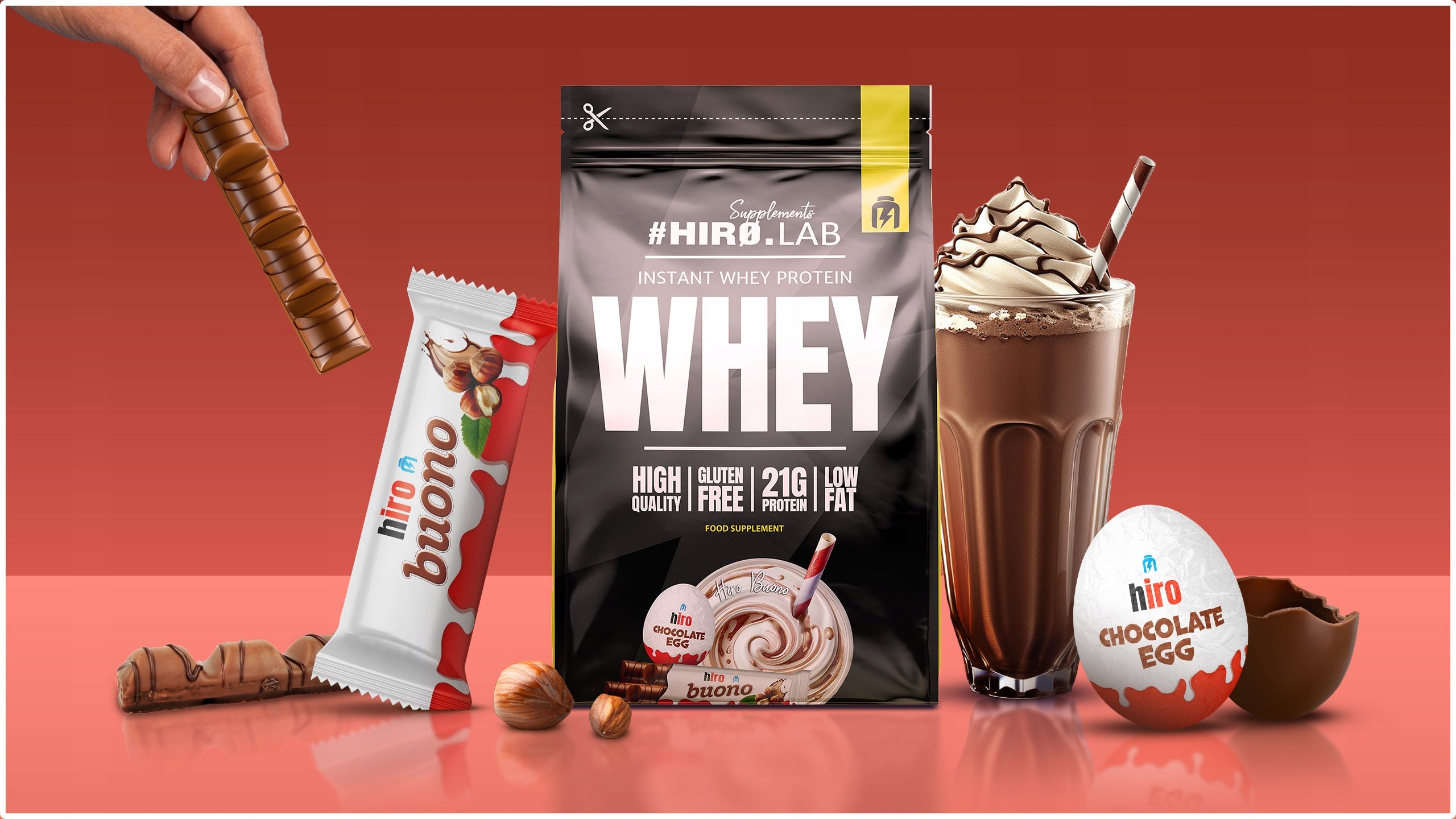 HIRO.LAB Instant Whey Protein 750g - Hiro Buono Flavor EAN (GTIN) 5060727122701
