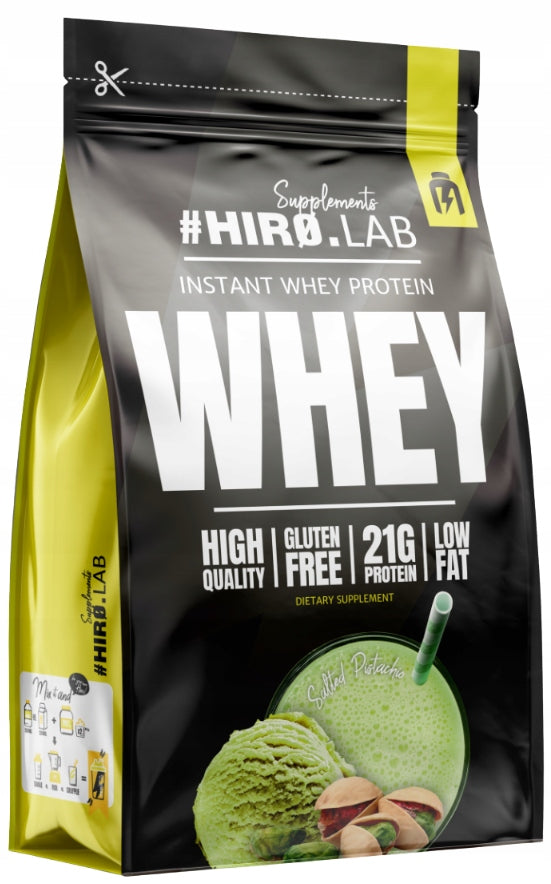HIRO.LAB Instant Whey Protein Conditioner WPC Salty Pistachio 750 g