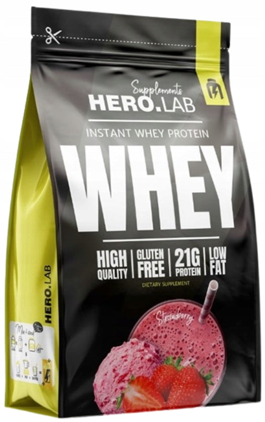HIRO.LAB Instant Whey Protein Conditioner WPC Strawberry 750 g