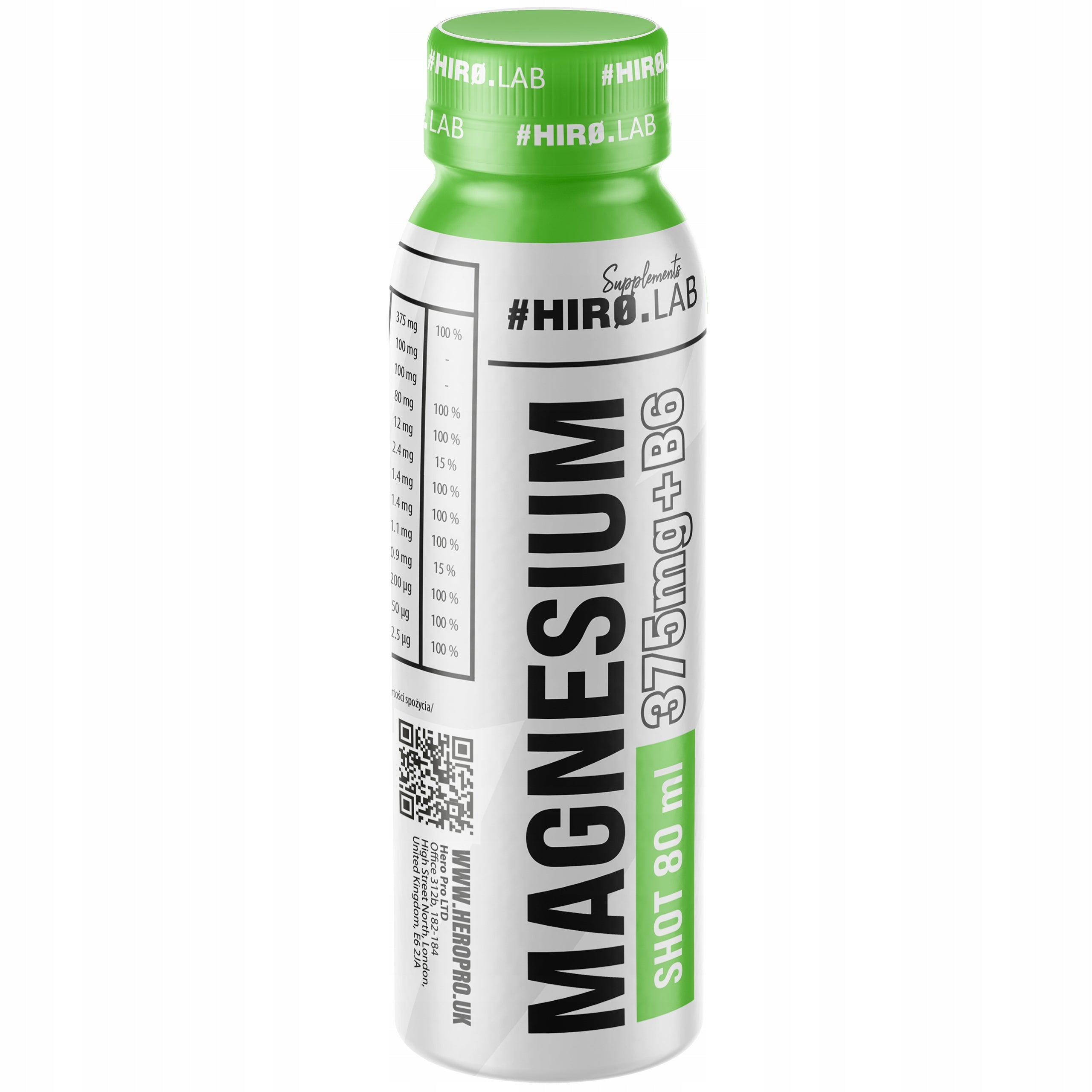 HIRO LAB MAGNESIUM SHOT 80 ml APPLE-CHERRY