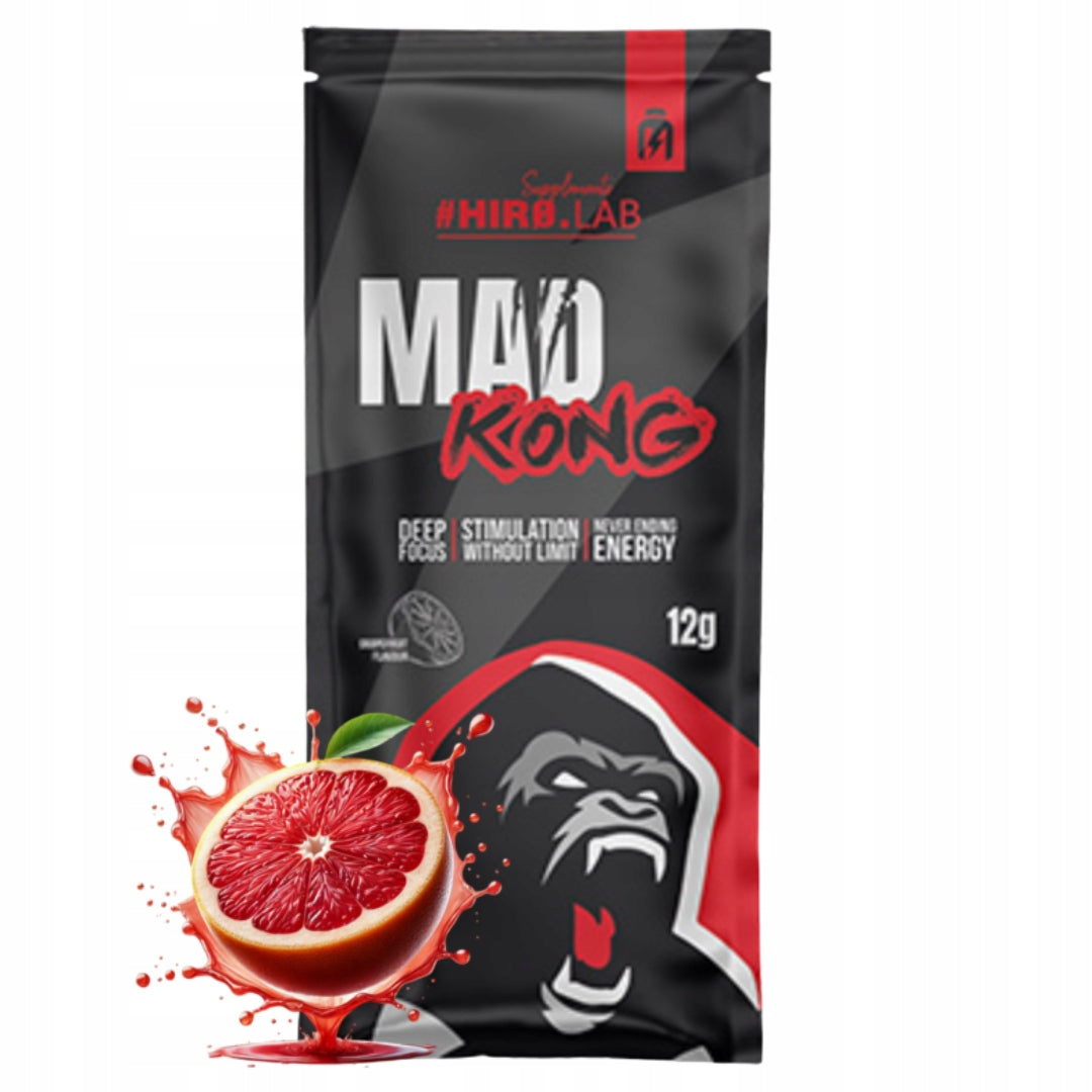 HIRO.LAB Mad Kong 12g pre-workout preworkout pump stimulation