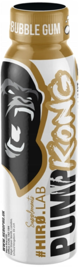 HIRO.LAB Pump Kong Shot pre-workout taste bubble gum 80 ml