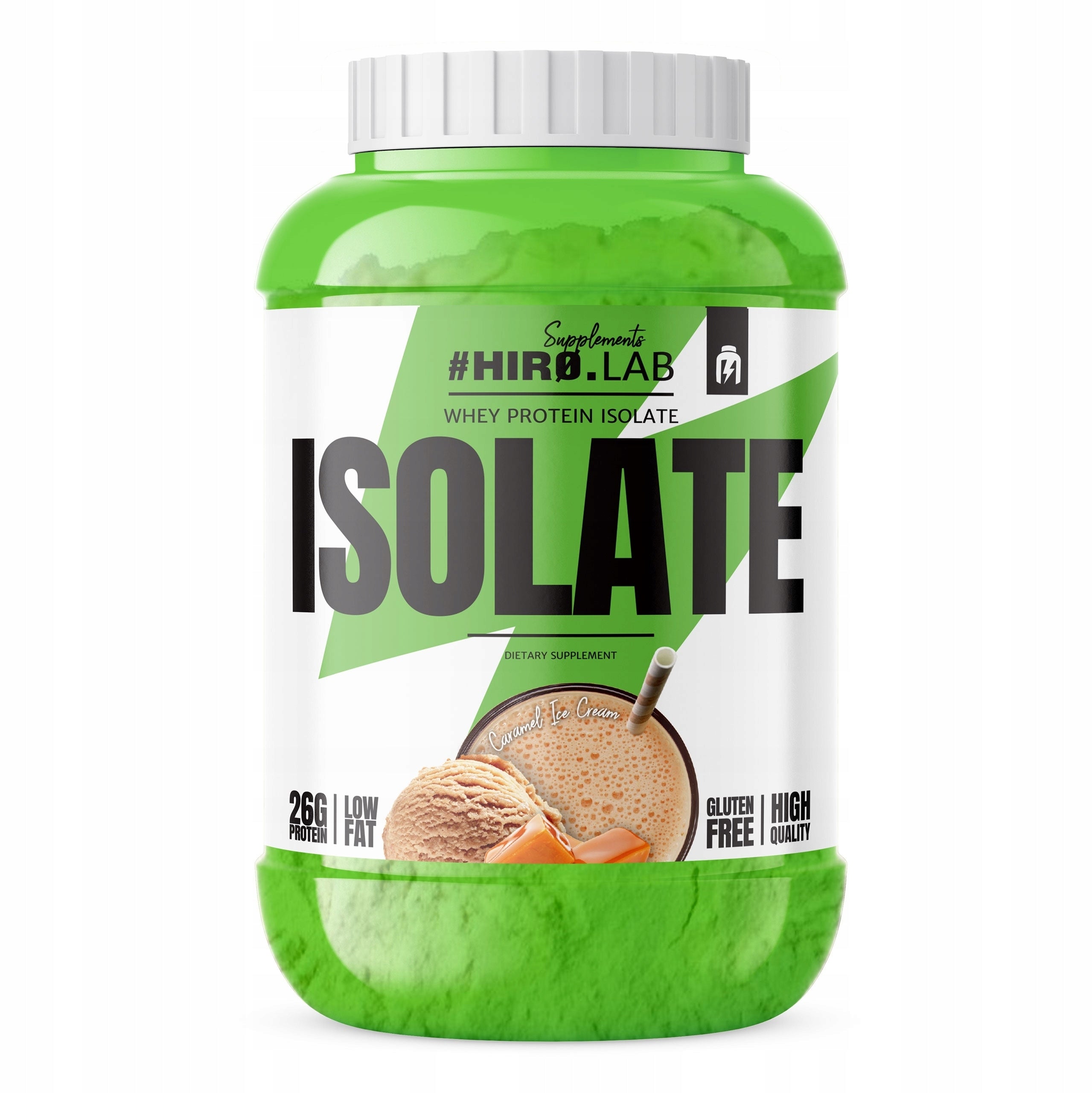 HIRO.LAB Whey Protein Isolate Salty Caramel Protein Conditioner 1800 g Expiration date not specified