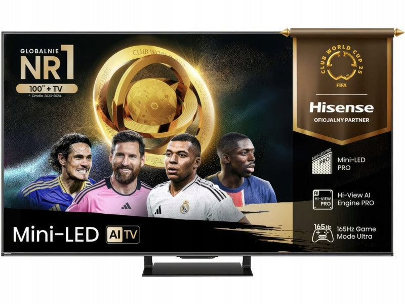 HISENSE 65U78Q Pro 65'' MINILED 4K 165Hz Dolby Vision Dolby Atmos TV HD format 4K UHD
