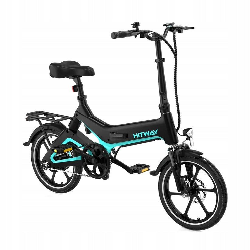 HITWAY 16" Electric Bike E-Bike 250W 70KM, 2 Years Warranty, Free Delivery Frame size 16"