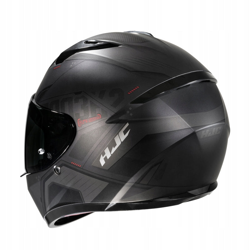 HJC helmet C10 INKA black/red L Manufacturer's catalog number C10_INK-MC1SF_L