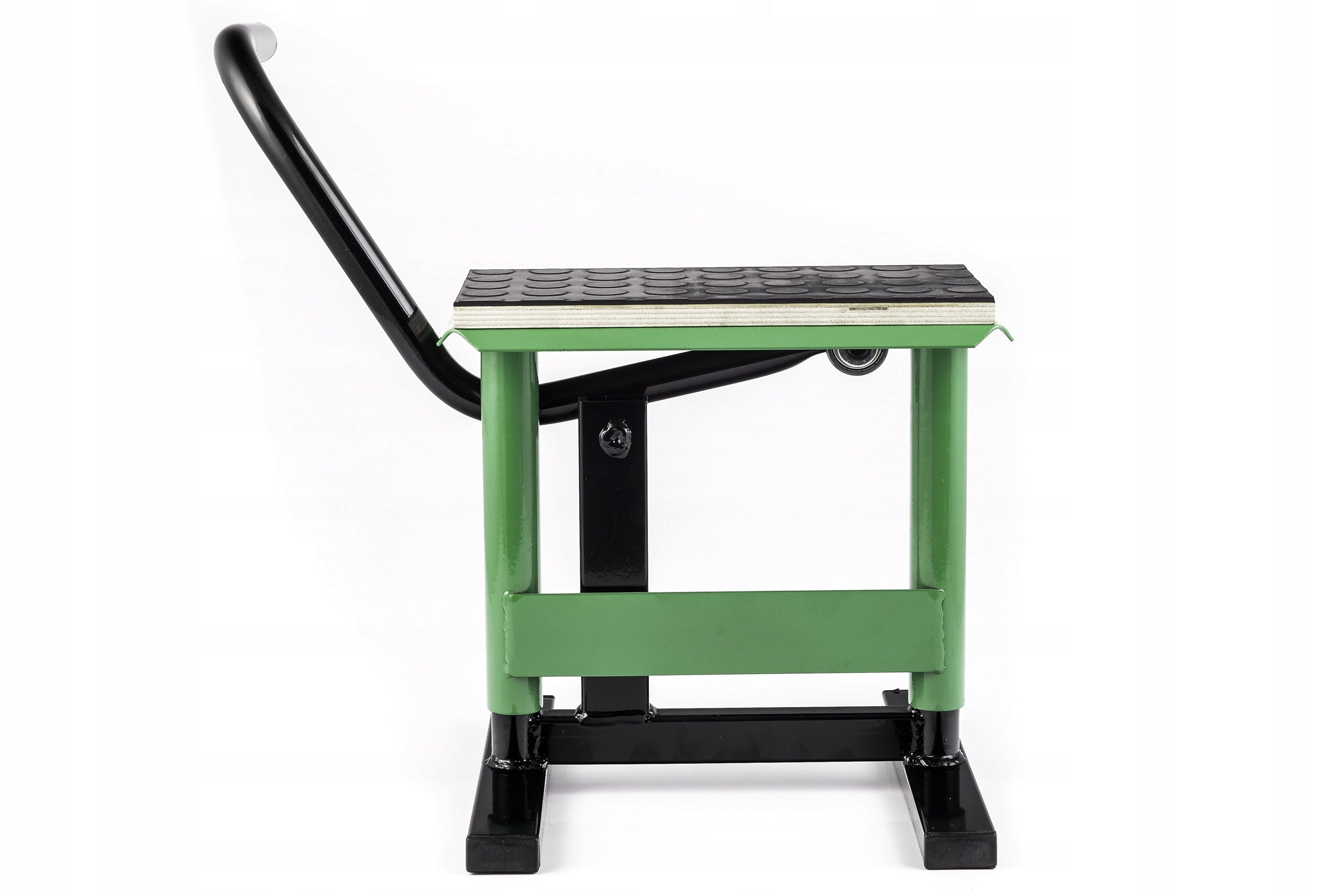 HLP Service stand – motorcycle lift with rubber green cross/enduro