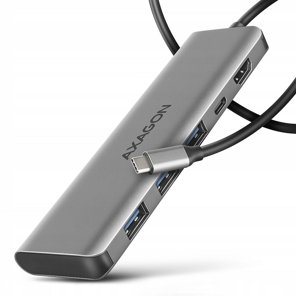 HMC-5H Multiport USB Hub 5in1, 5Gbps, 3x USB,,,