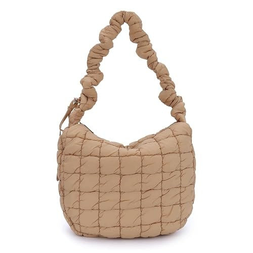 HOBO QUILTED WOMEN'S SHOULDER BAG LIGHTWEIGHT SHOPPING FOR WOMEN HOME Brand no brand