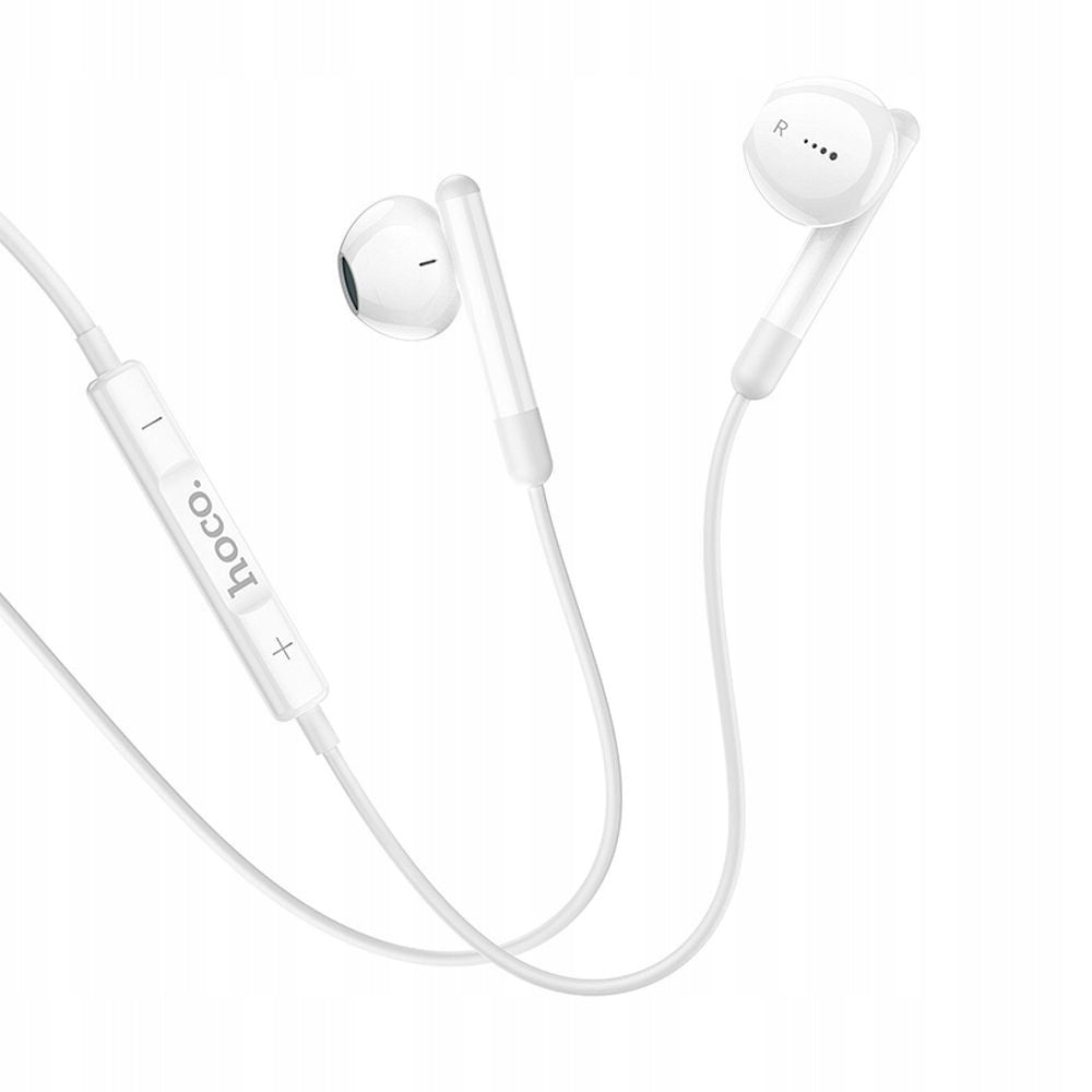 HOCO USB-C M93 Wired In-Ear Headphones On Cable with Microphone White Packaging status original
