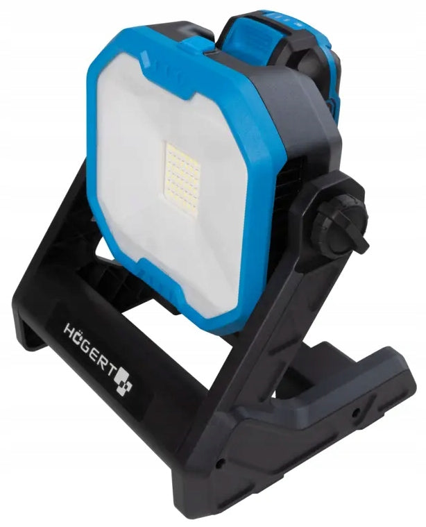 HOGERT Floodlight, SMD LED lamp 18V, 2400 lm HT2E237-0FL