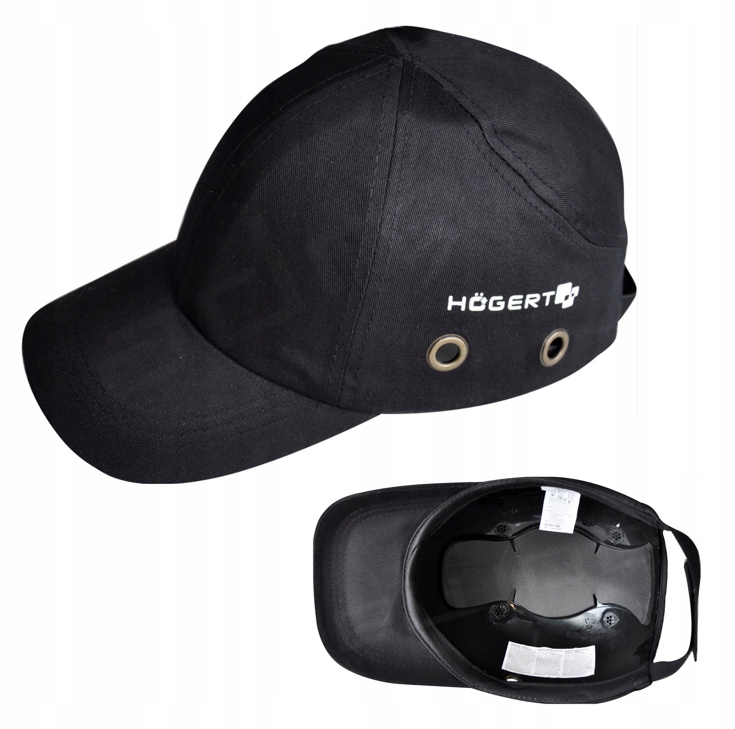 HOGERT HELMET WORK CAP WITH VISOR COTTON
