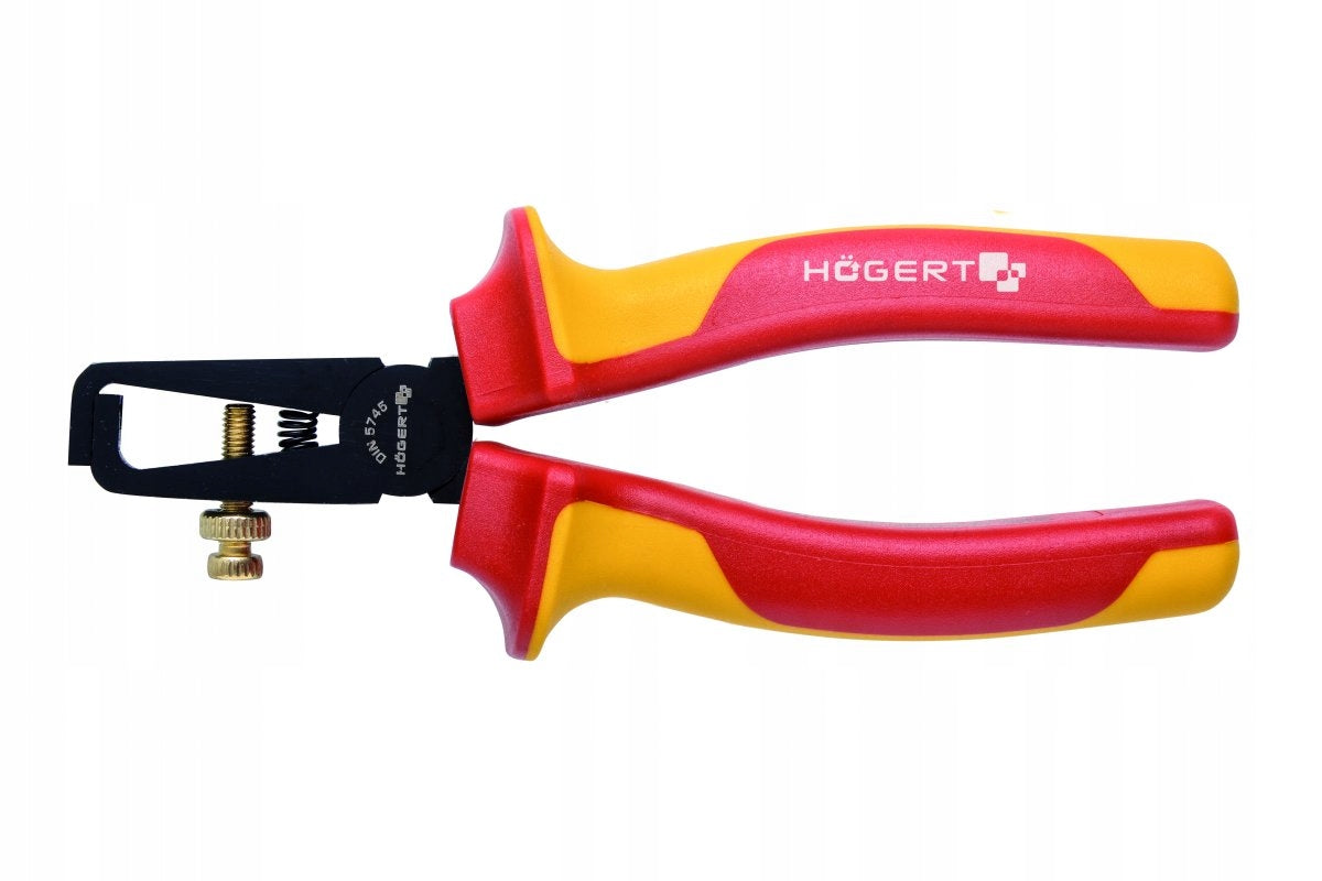 HOGERT INSULATION STRIPPER PLIERS 160MM 1000V Brand Hoegert Technik