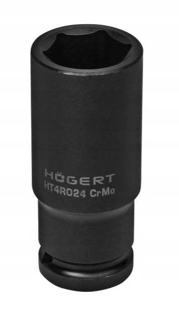HOGERT Impact cap 1/2″, 24 mm, CrMo, long HT4R024