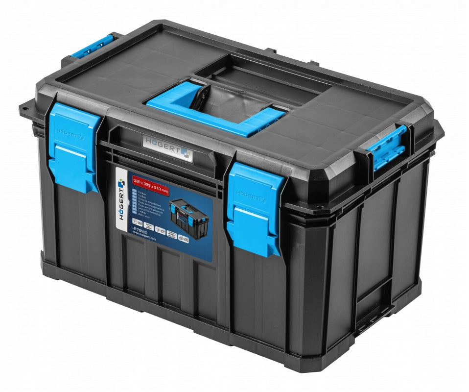 HOGERT MODULAR TOOL BOX 53x 35x 35cm CARRYING ORGANIZER