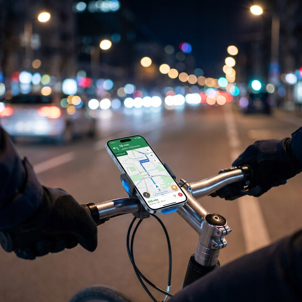 HOLDER BIKE STAND MOTOR SCOOTER FOR PHONE NAVIGATION ADJUSTABLE MTB Model UCHWYT ROWEROWY NA TELEFON