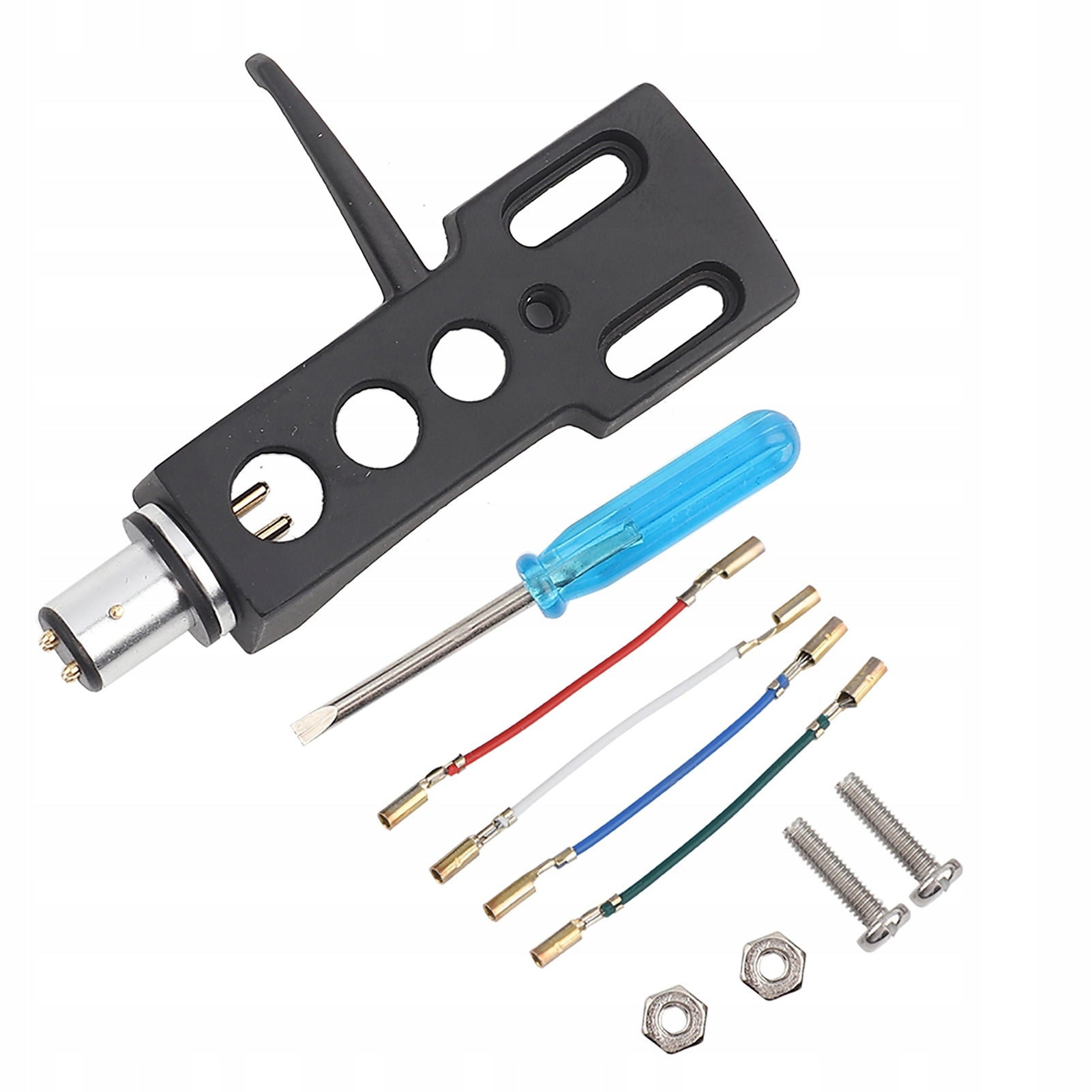 HOLDER FOR PHONO CARTRIDGE HEADSHELL LP BLACK