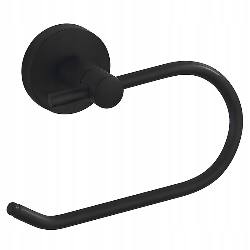 HOLDER TOILET PAPER HANGER CAESAR-BL BLACK