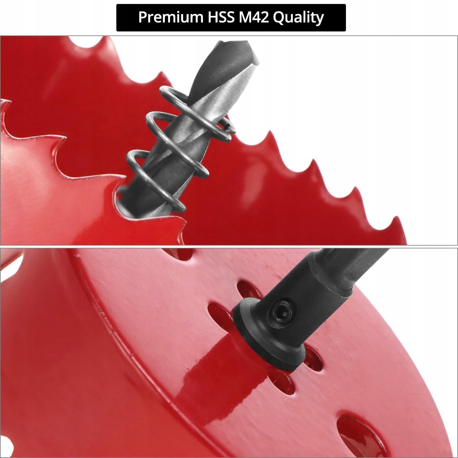 HOLE SAW 110 MM HSS M42 BIMETAL HEX SHANK SET Manufacturer code OTWORNICA 110MM HSS M42 BIMETALOWA ZESTA