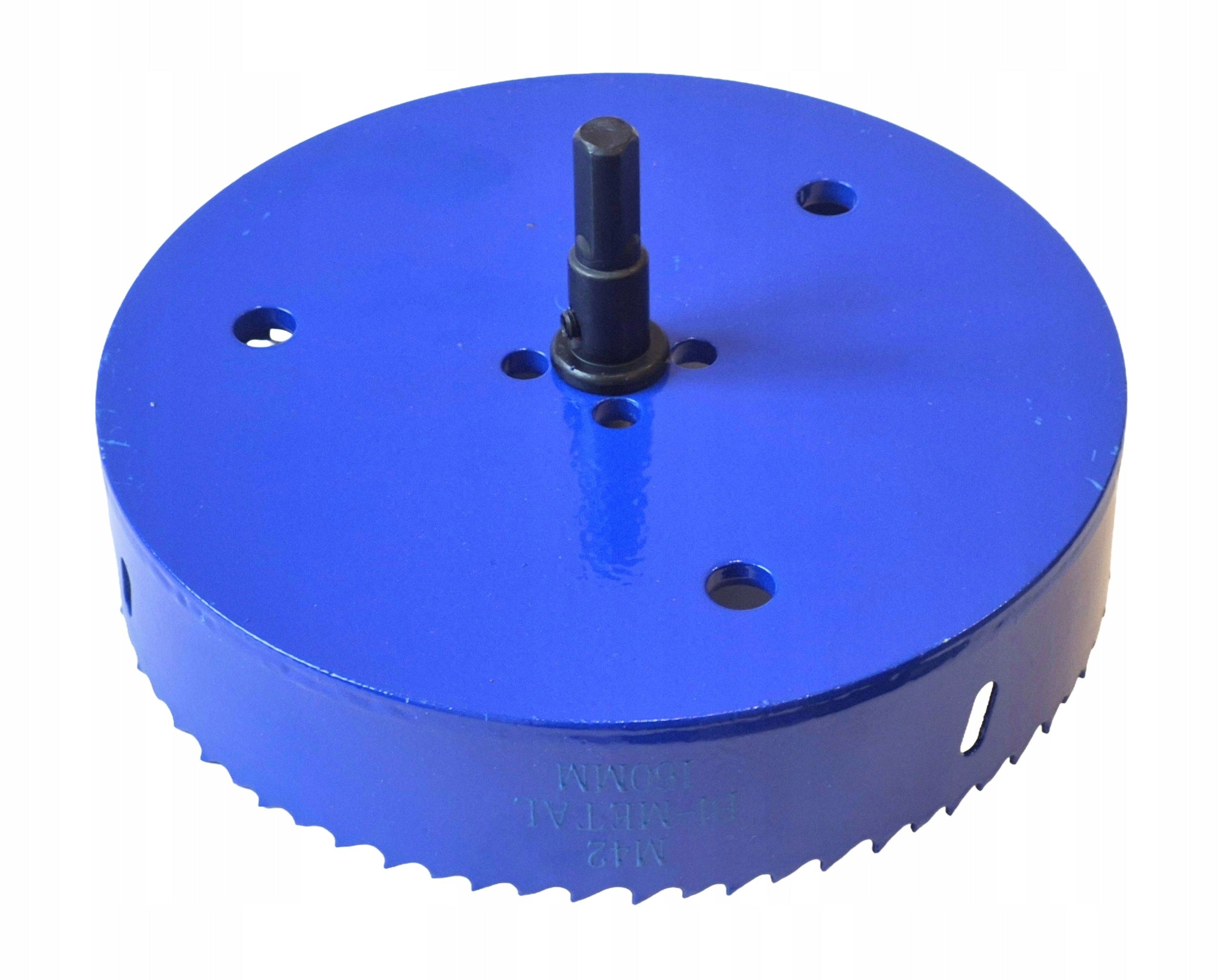 HOLE SAW BIMETAL 160 MM WITH HANDLE DRILL BIT FOR WOOD STEEL PVC GK M42 HSS Packaging status original