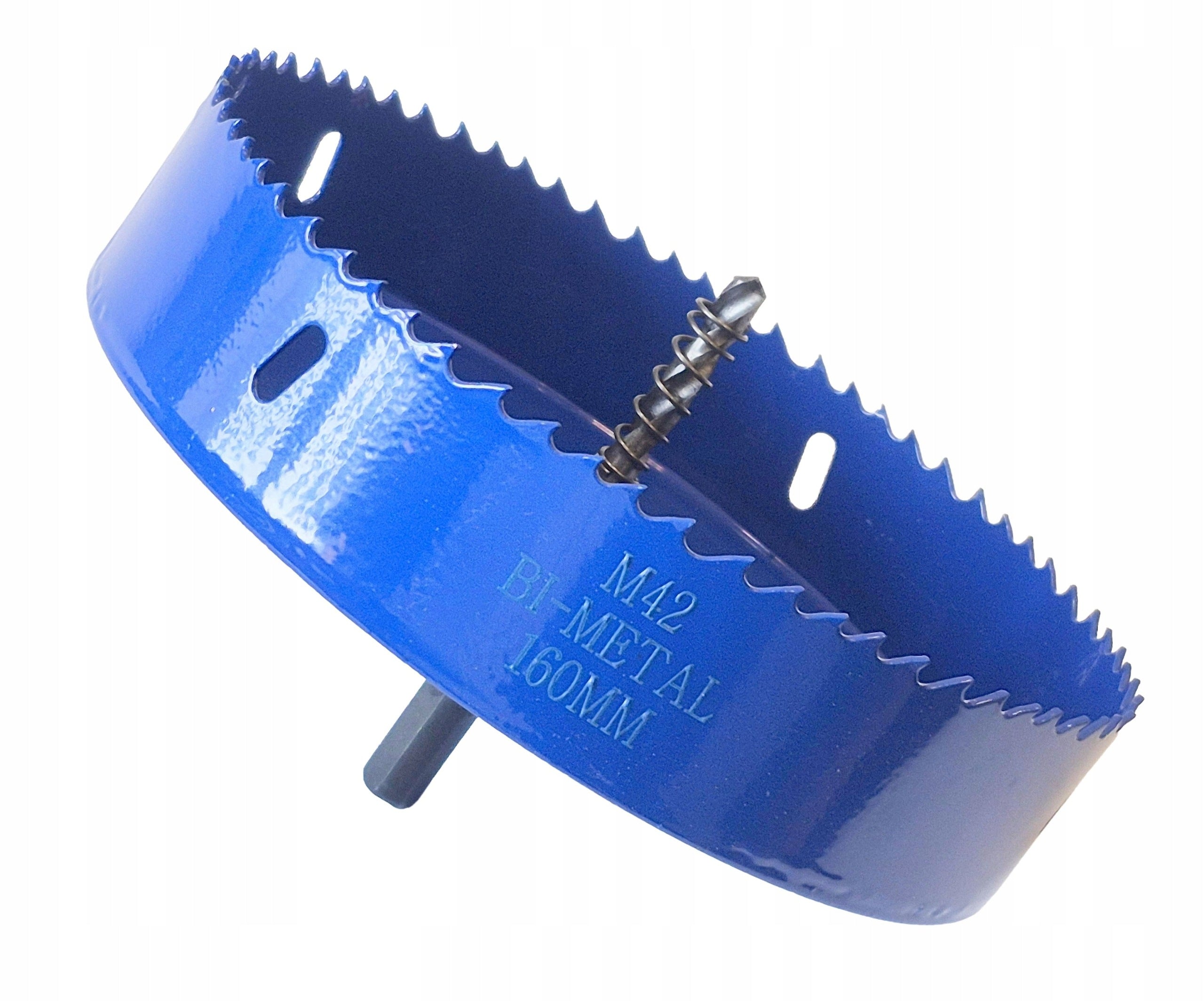 HOLE SAW BIMETAL 160 MM WITH HANDLE DRILL BIT FOR WOOD STEEL PVC GK M42 HSS