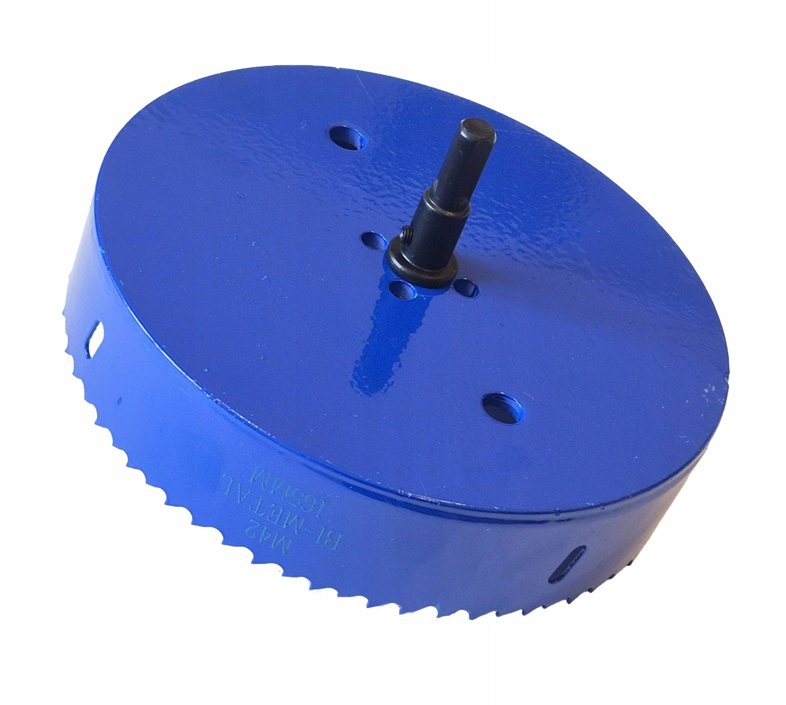 HOLE SAW BIMETAL 165 MM WITH HANDLE DRILL BIT FOR WOOD STEEL PVC GK M42 HSS Packaging status original