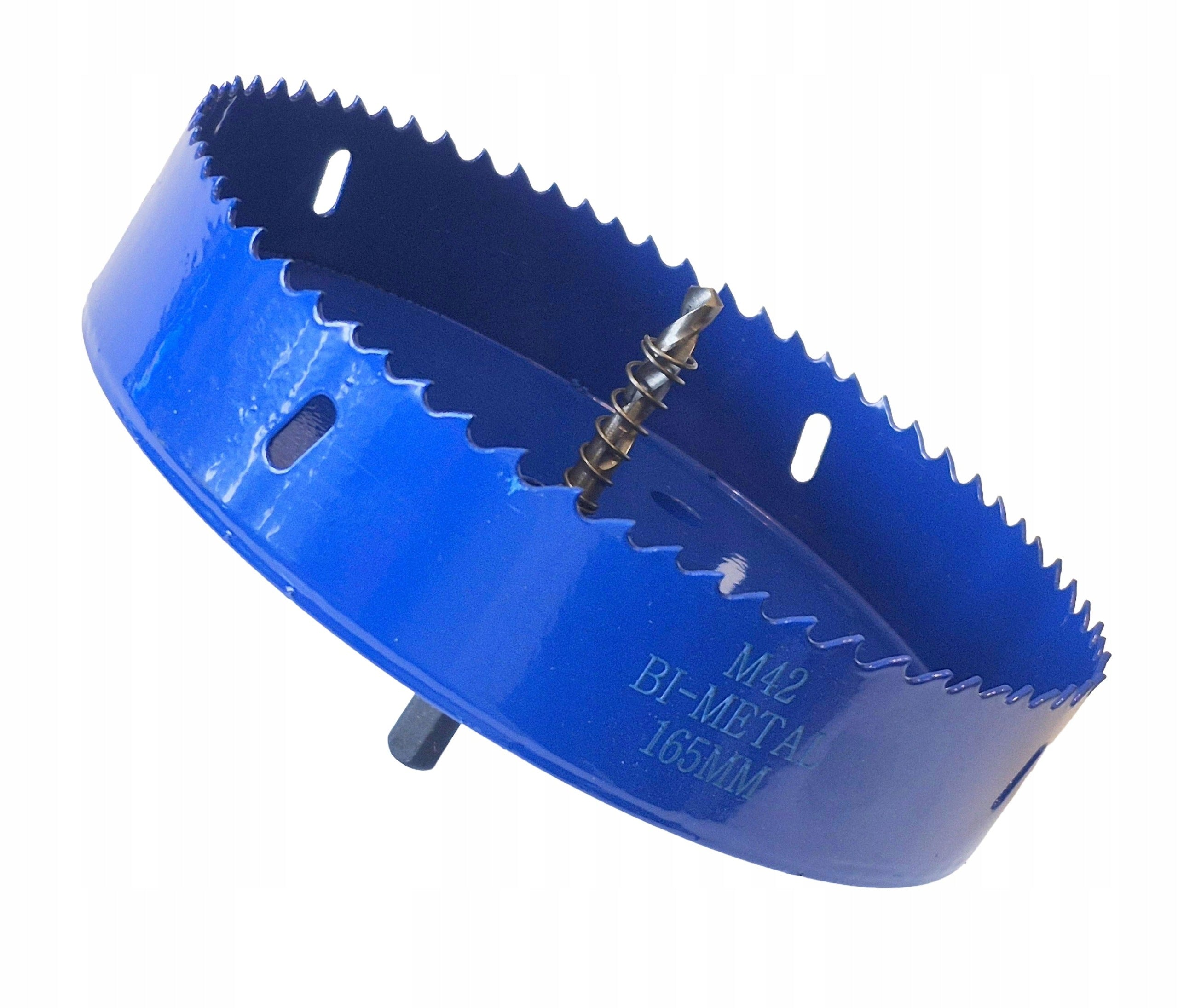 HOLE SAW BIMETAL 165 MM WITH HANDLE DRILL BIT FOR WOOD STEEL PVC GK M42 HSS
