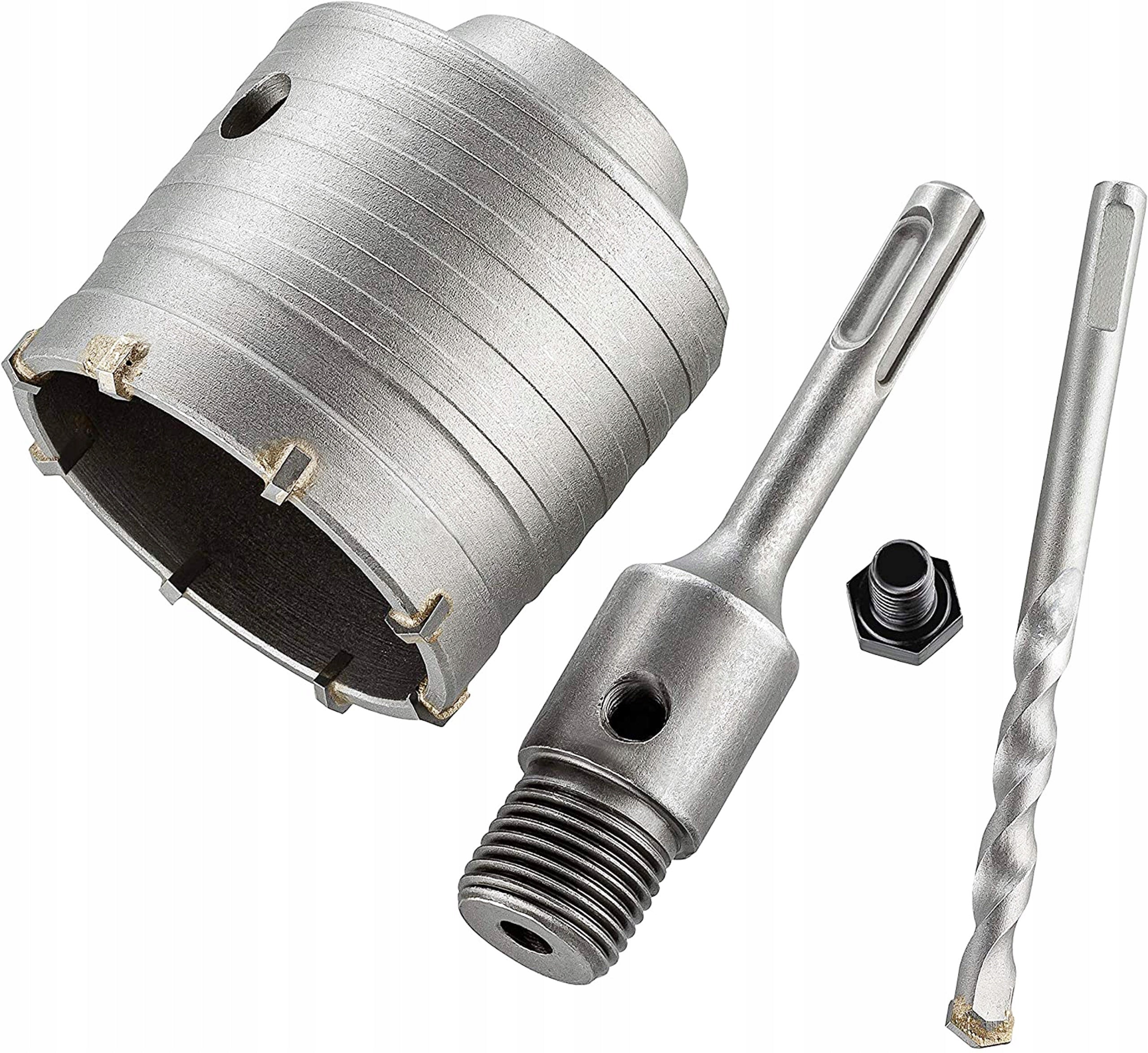 HOLE SAW CUTTER FOR CONCRETE MASONRY LACE UNDER CAN SOCKET 80 mm SDS PLUS Packaging status original