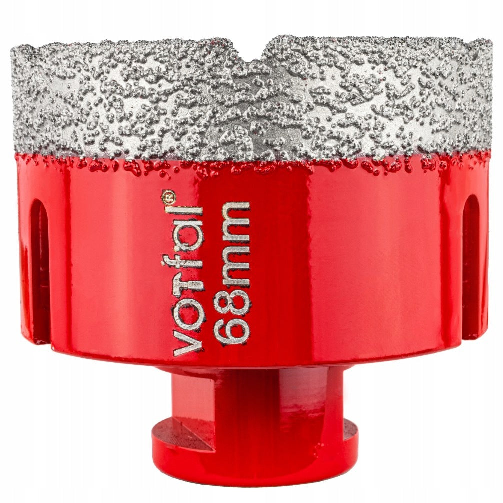 HOLE SAW DIAMOND LACE DRILL 68 MM M14 HARD STONEWARE TILES PROFI Manufacturer code V04464