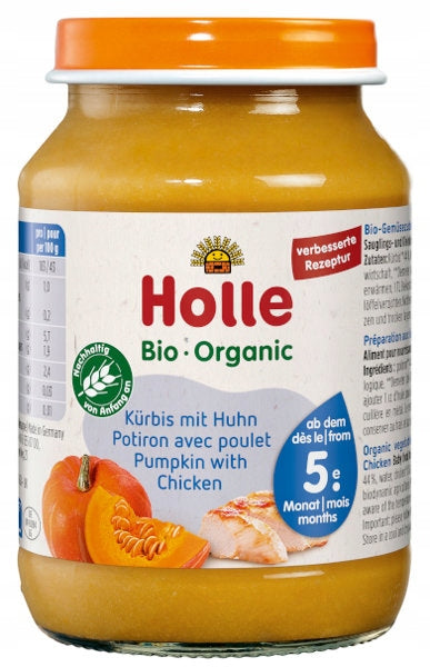 HOLLE BIO Healthy Pumpkin with Chicken and Rice