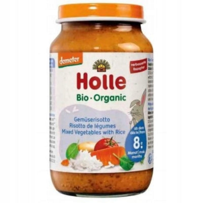 HOLLE Bio Vegetarian Vegetable Risotto Demeter