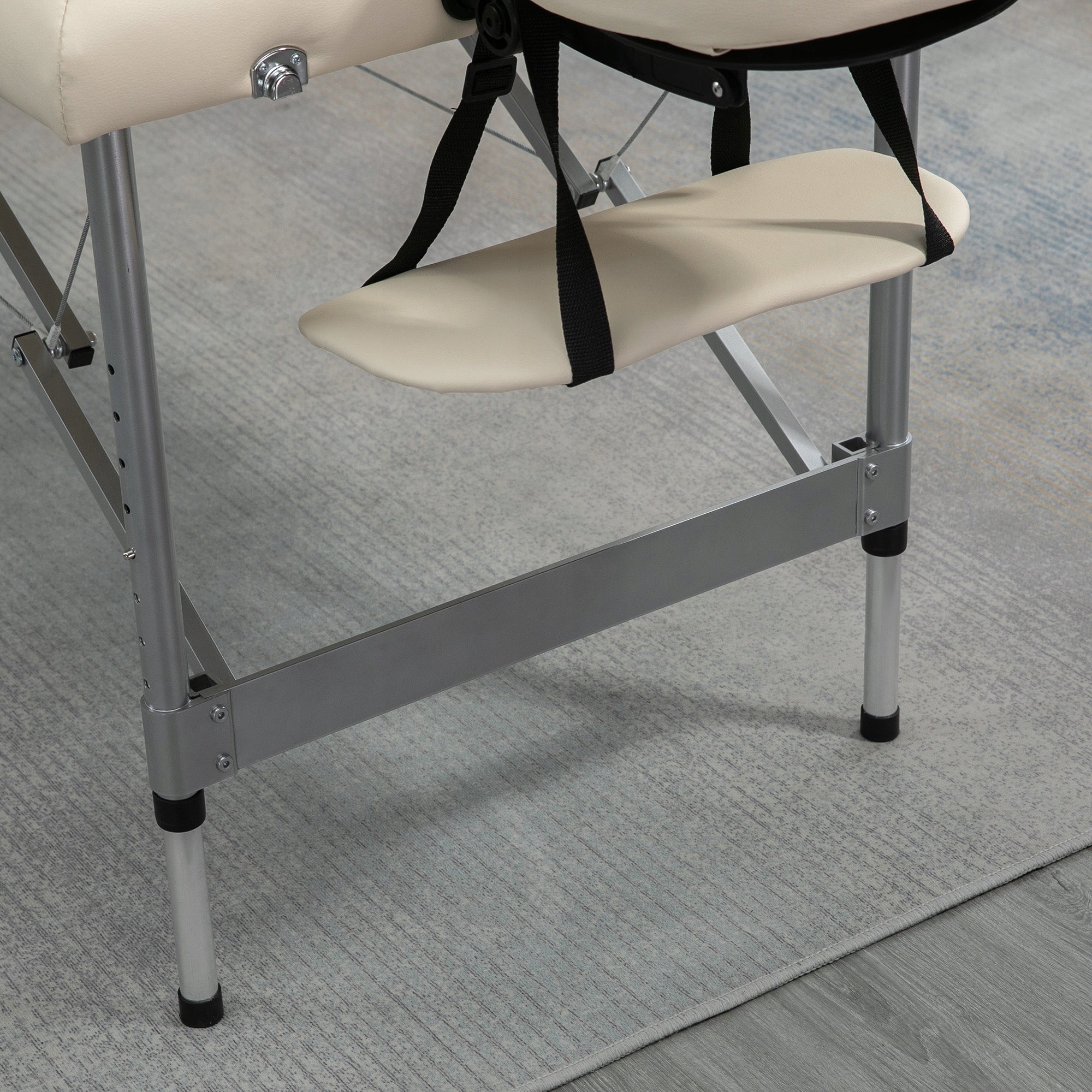 HOMCOM massage bed, height adjustable, max. load 130 kg Tabletop width 70 cm
