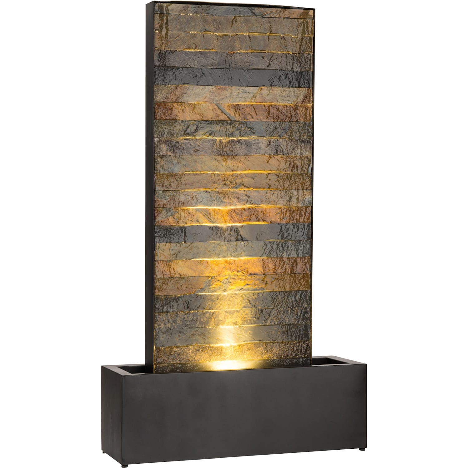 HOME DECORATIVE GARDEN FOUNTAIN BLUMFELDT LED PUMP 8W IMITATION BRICK