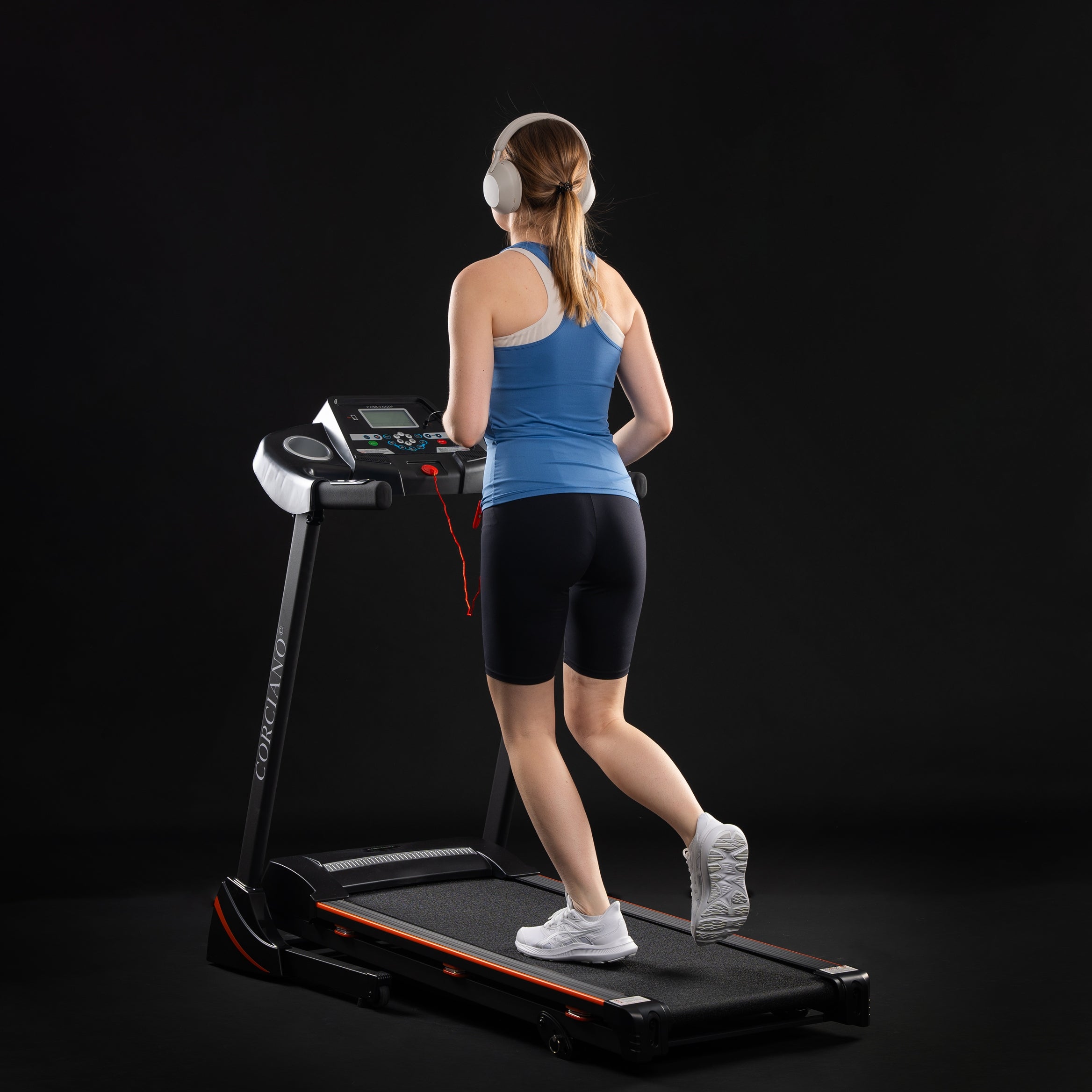 HOME ELECTRIC TREADMILL CORCIANO LUGO FOLDING 130KG 3HP 16km/h Kind electric