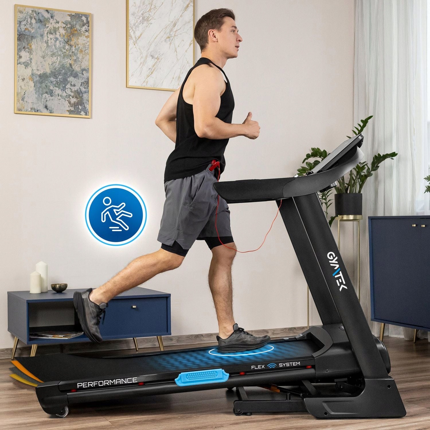 HOME ELECTRIC TREADMILL FOLDING EXERCISE TRAINING XT800 GYMTEK Kind electric