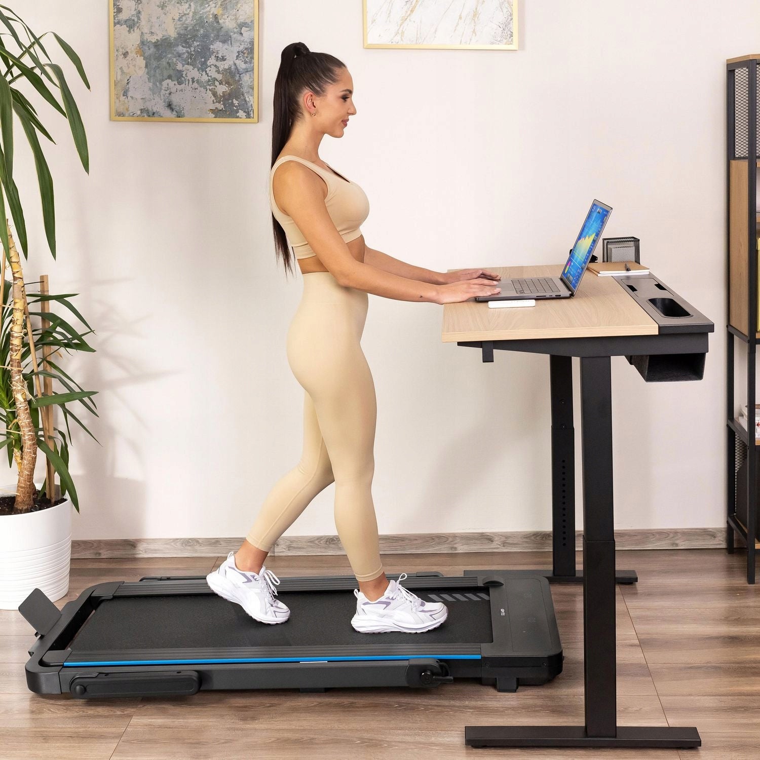 HOME ELECTRIC TREADMILL FOLDING FOR WALKING RUNNING XT560 GYMTEK Brand Gymtek